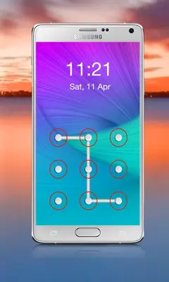 Galaxy Lock Screen Pattern android App screenshot 0