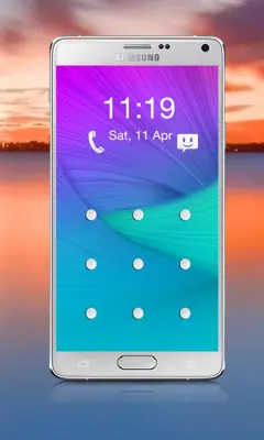 Galaxy Lock Screen Pattern android App screenshot 4