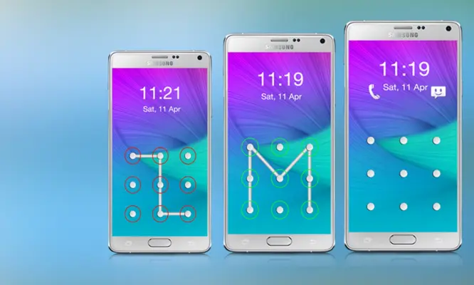 Galaxy Lock Screen Pattern android App screenshot 6