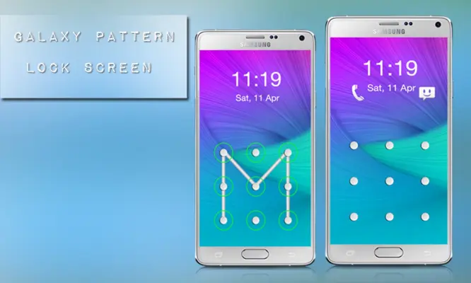 Galaxy Lock Screen Pattern android App screenshot 7